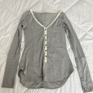 Lululemon Awesome Henley Long Sleeve